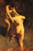 Jean Francois Millet Two Bathers Spain oil painting artist